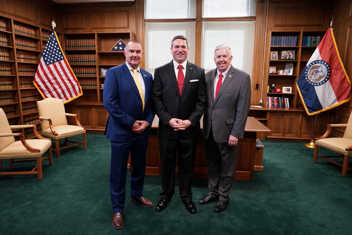 Attorney General Andrew Bailey’s appointment as the Co-Deputy Director of the FBI is another testament to President Trump’s commitment to enforcing law and order as Andrew has been a fighter for our state and nation throughout his entire career.

Although Missourians will miss