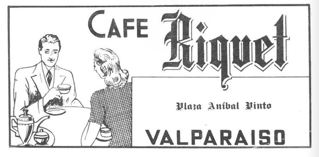El 19 de agosto de 1931 fue inaugurado en Valparaíso el Café Riquet. El 17 de Agosto de 2007, con 76 años de historia, cerró sus puertas.