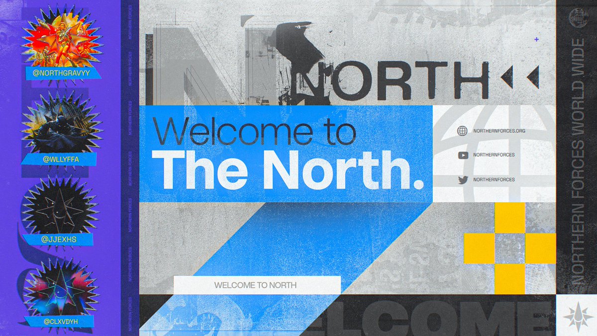 Northern Forces (@northernforces) on Twitter photo 🚨 WE HAVE 4 NEW TRICKSHOTTERS JOINING US 🚨
👤 <a href="/NorthGravyy/">Gravy🇨🇦</a> 
👤 <a href="/wllyFFA/">wlly</a> 
👤 <a href="/jjexhs/">jexhs</a> 
👤 <a href="/clxvdyh/">front clovdy ♰</a> 
Help us in giving them a warm welcome‼️
#FearTheNorth ❄️ 🚨 WE HAVE 4 NEW TRICKSHOTTERS JOINING US 🚨
👤 <a href="/NorthGravyy/">Gravy🇨🇦</a> 
👤 <a href="/wllyFFA/">wlly</a> 
👤 <a href="/jjexhs/">jexhs</a> 
👤 <a href="/clxvdyh/">front clovdy ♰</a> 
Help us in giving them a warm welcome‼️
#FearTheNorth ❄️