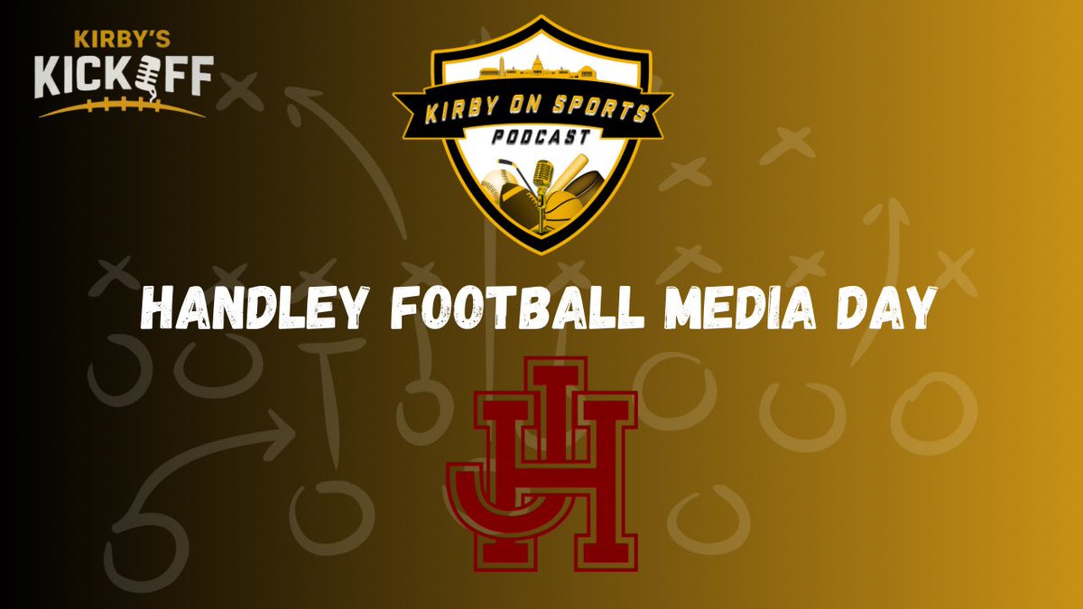 The Kirby on Sports Podcast (@kirbyonsports) on Twitter photo #Handley Football is gearing up for 2025! Kirby chats with Jaiquan Offutt, Jamir Washington, JoJo Johnson & Will Yoder, + Head Coach Jake Smith on last years strides and what’s ahead this season. #KirbysKickoff
<a href="/HandleyJudges/">John Handley Athletics & Activities</a> <a href="/coachsmith1507/">Jake Smith</a>
📺: youtu.be/s9dGsbOJWV4?si… #Handley Football is gearing up for 2025! Kirby chats with Jaiquan Offutt, Jamir Washington, JoJo Johnson & Will Yoder, + Head Coach Jake Smith on last years strides and what’s ahead this season. #KirbysKickoff
<a href="/HandleyJudges/">John Handley Athletics & Activities</a> <a href="/coachsmith1507/">Jake Smith</a>
📺: youtu.be/s9dGsbOJWV4?si…