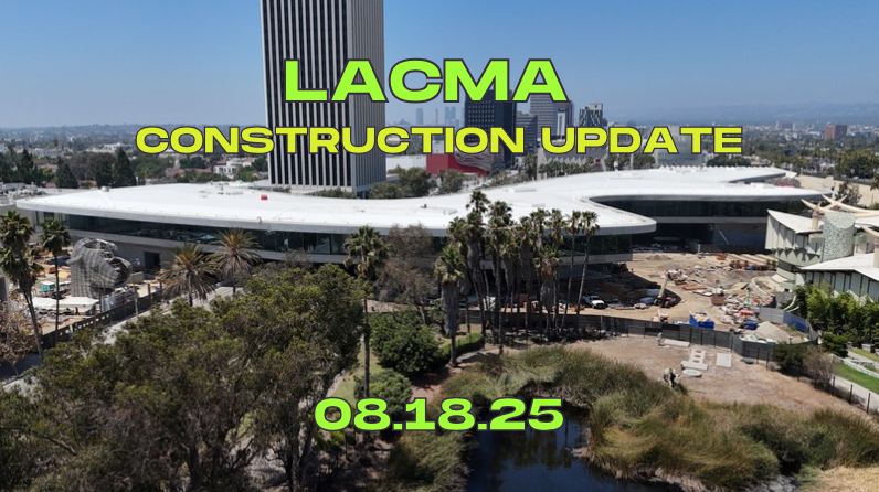 VastSkyMedia's tweet photo. It's Museum Monday, and we're back to check on the progress at #LACMA. Join us at 1630 PDT on #YouTube for the latest developments on the Miracle Mile! 

https://t.co/vbZlPsY5Bz

#LACMA #MiracleMile #MuseumRow #LosAngeles https://t.co/GZwenCyqyv