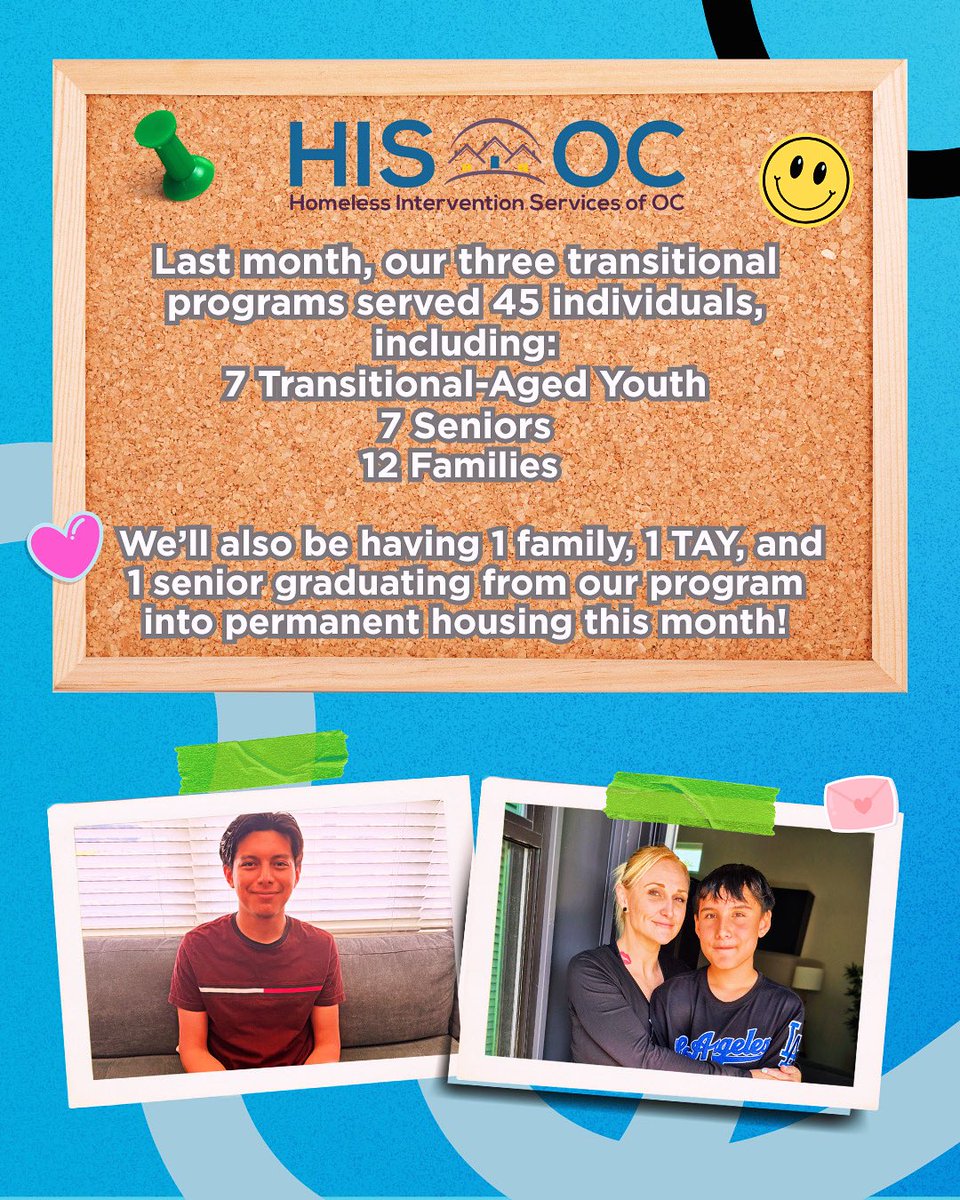Homeless_Int_OC's tweet image. HIS-OC is changing lives by providing safety, stability, and hope to families in need 🏡❤️ #HISOC #ChangingLives #HopeForFamilies #SafeHaven #CommunitySupport #EndHomelessness #StabilityMatters #NonprofitImpact