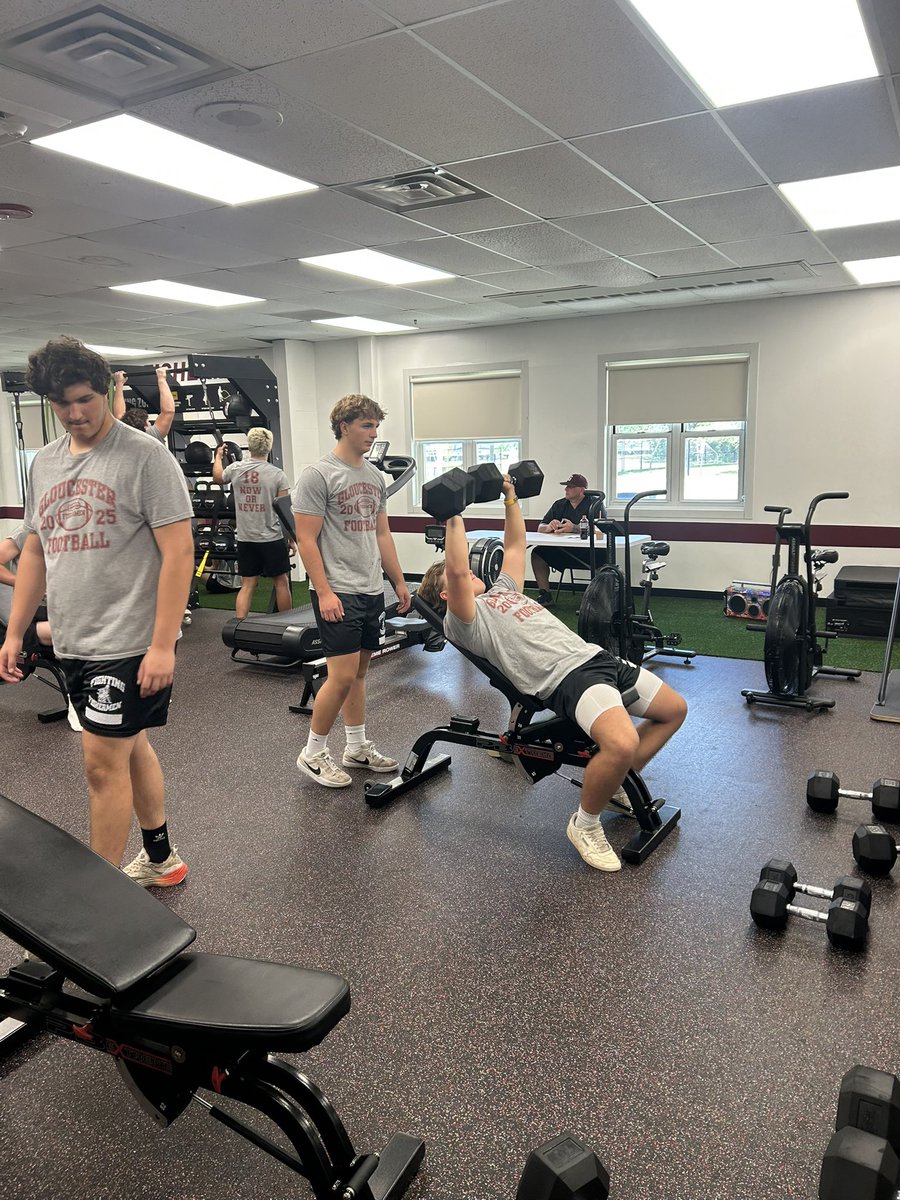 Continuing to get work in during camp!