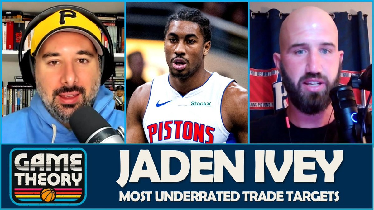 Game Theory w/ Sam Vecenie (@gametheorysamv) on Twitter photo What will the Pistons do with Jaden Ivey? Extend him, Trade Him, or Let it Ride?
🎙️ : <a href="/Sam_Vecenie/">Sam Vecenie</a>, <a href="/MotorCityHoops/">Motor City Hoops</a>
🎥 : youtu.be/Kk8VMhU2rNs What will the Pistons do with Jaden Ivey? Extend him, Trade Him, or Let it Ride?
🎙️ : <a href="/Sam_Vecenie/">Sam Vecenie</a>, <a href="/MotorCityHoops/">Motor City Hoops</a>
🎥 : youtu.be/Kk8VMhU2rNs