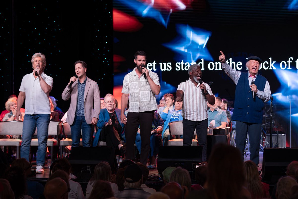 There's nothing like singing with friends! 🎶 We're making great memories and music on the Gaither Alaska Cruise!