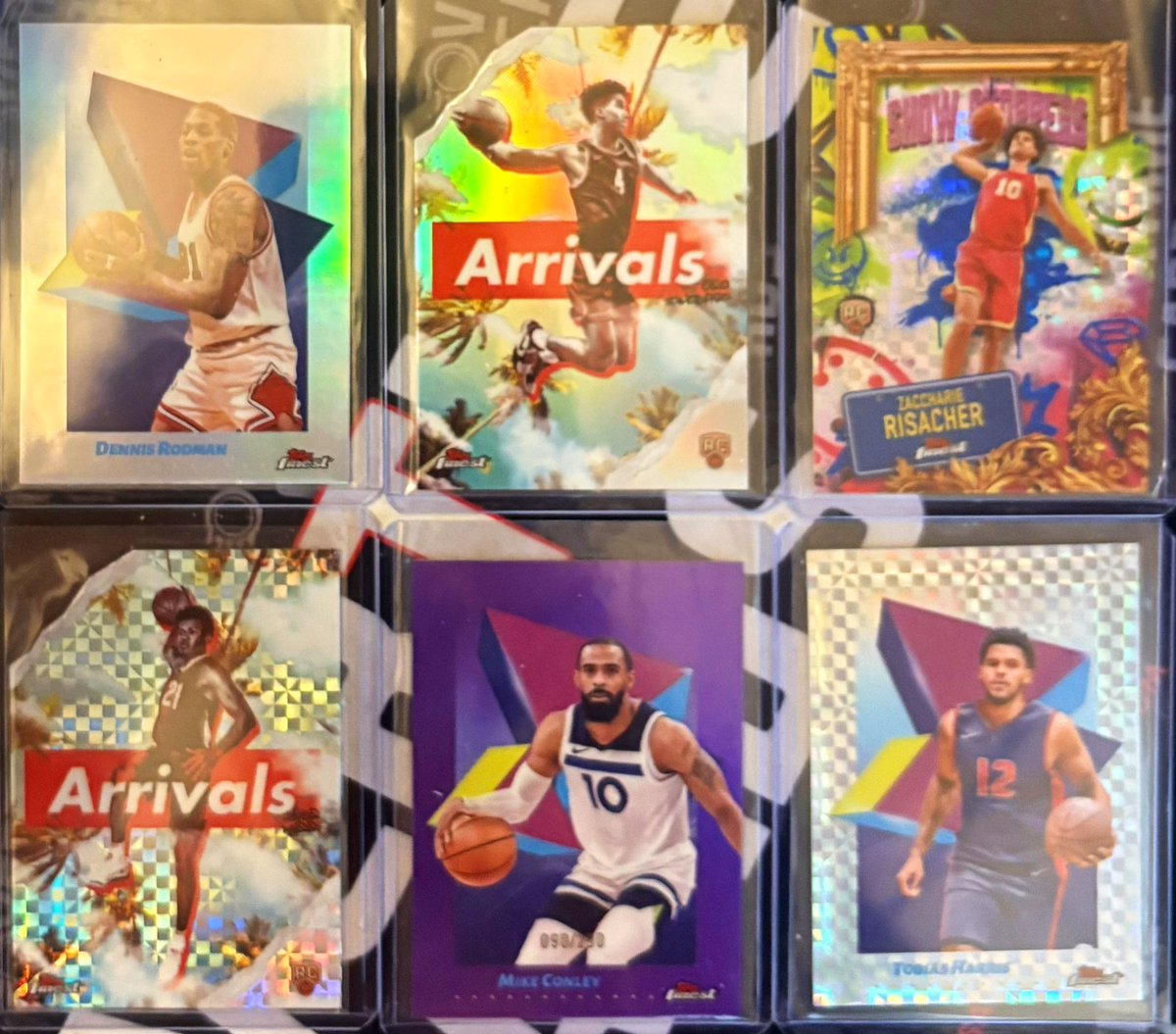 TresorSports's tweet photo. 2024-25 #ToppsFinest #Basketball #HobbyBreaks Hits
#RealStevenAdams #Autograph Gold #Refractor /50
#jalenbridges_ Flashback #Auto #Rookie Blue #XFractor /99
#BasketballCards #HoopHall #CardCollector #SportsCards #thehobby #Refractors #TradingCards #NBAdraft #WhoDoYouCollect 🏀 https://t.co/ED4ViqgnwS