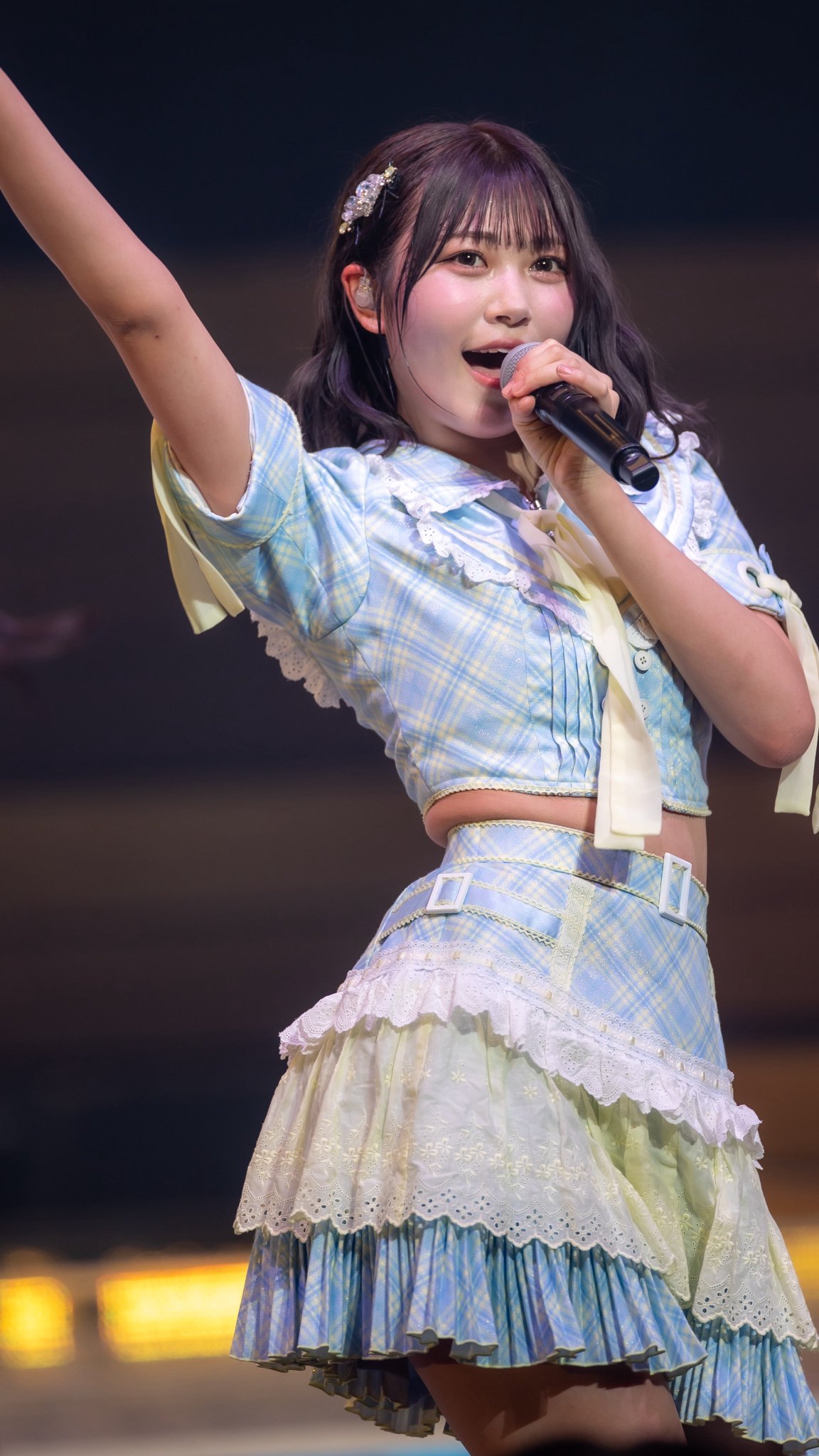 ニアジョイ／ホールツアー2024 2周年コン衣装 生写真 小澤愛実 直筆