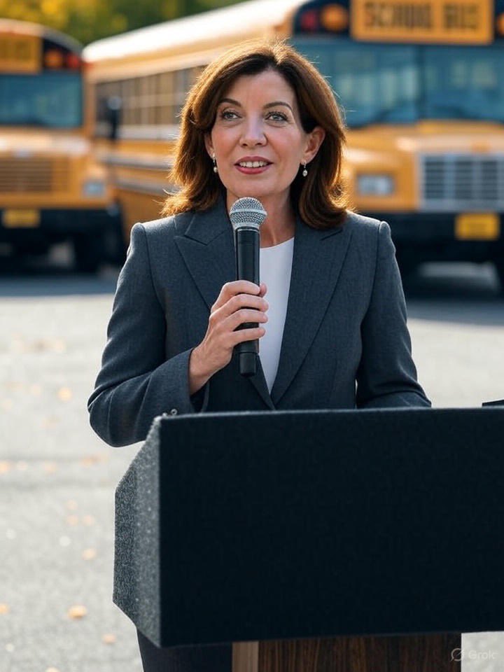Chrissy Casilio (@chrissycasilio) on Twitter photo ๐จ Breaking News ๐จ(not really)
<a href="/GovKathyHochul/">Governor Kathy Hochul</a> proudly announced today that, under her brilliant leadership, kids will continue to receive FREE transportation to school.
As the first mom governor in the galaxy, she bravely declared that no child should ever be without a ride. ๐จ Breaking News ๐จ(not really)
<a href="/GovKathyHochul/">Governor Kathy Hochul</a> proudly announced today that, under her brilliant leadership, kids will continue to receive FREE transportation to school.
As the first mom governor in the galaxy, she bravely declared that no child should ever be without a ride.