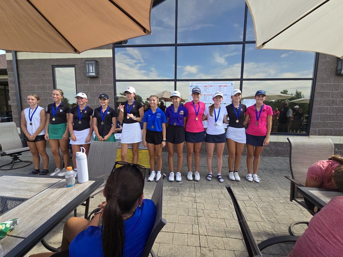 Congratulations to Senior and Captain Katie Pill who led the team and finished 3rd overall with her 78! <a href="/athletic_oxford/">Oxford Athletics</a>
