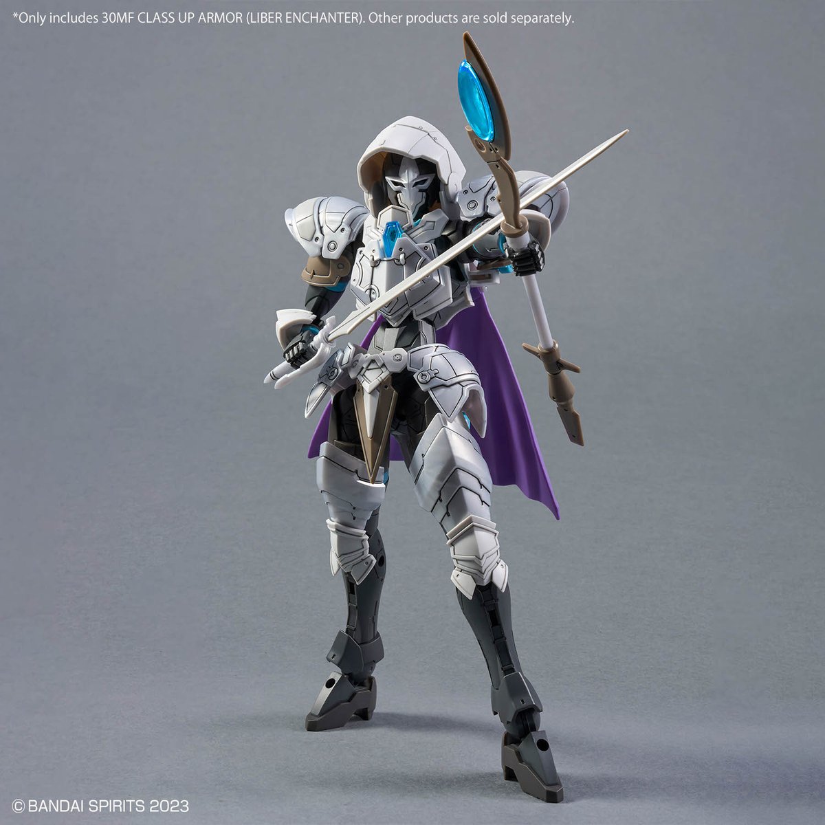 BandaiHobbyUS's tweet photo. 30MF CLASS UP ARMOR (LIBER ENCHANTER)

Available now! Check your favorite hobby retailer for availability.

**Characters sold separately. https://t.co/pkqfqakVjF