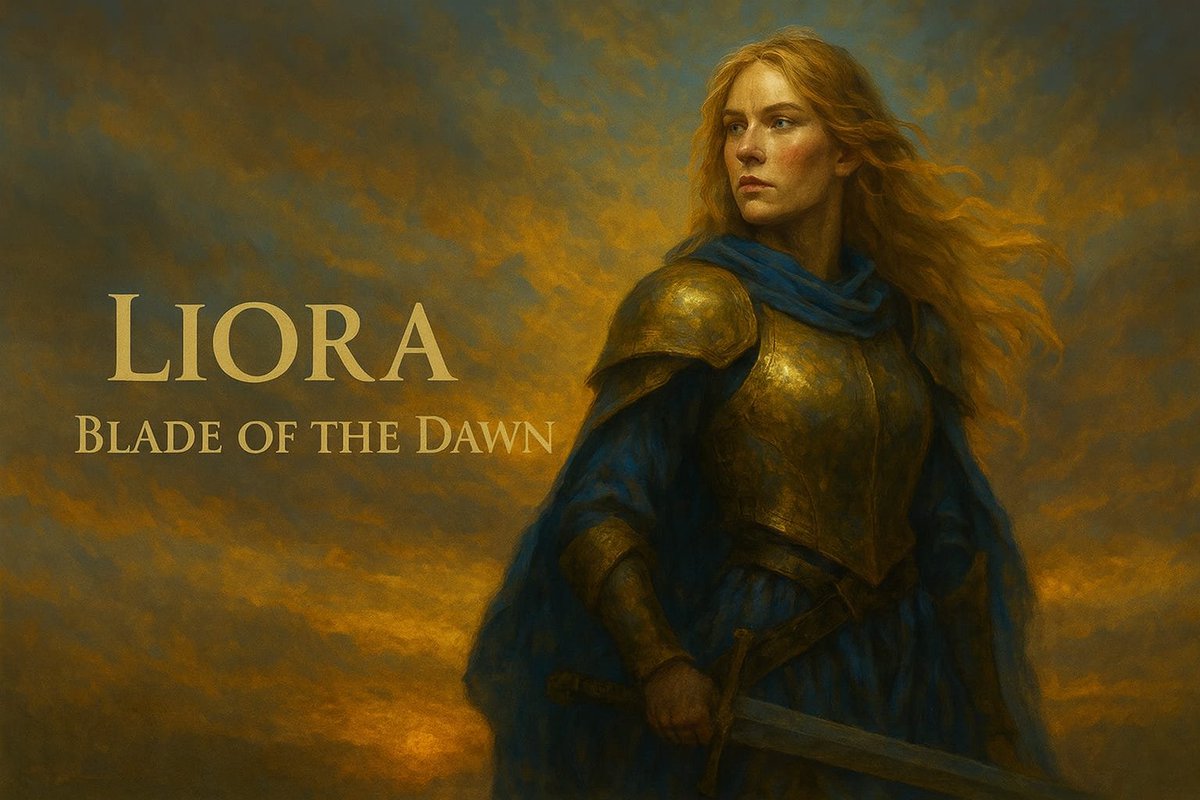KolfGame's tweet image. From the break of first light, she rises against the darkness…
Liora — Blade of the Dawn
A shining oath made steel, her courage blazes where shadows falter.
#NFTGaming #MedievalFantasy #Web3Gaming #NFT #Flare #Blockchain #Game