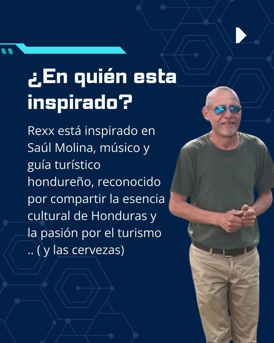 #Honduras El amigo Saul Molina es la inspiración para este proyecto innovador: 
Rexx Tour Guide en Tegucigalpa -> guia virtual CHAT GPT  
#CentralAmerica #VisitCentroAmerica #RexxTourGuide #TurismoSostenible #TurismoLocal 
Mas info:  facebook.com/10000014402343…