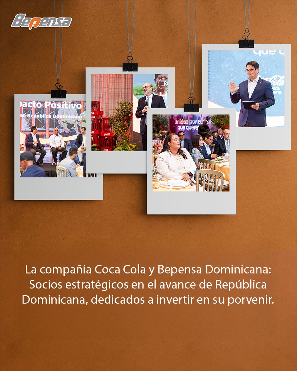 ✨ Descubre la magnitud de la contribución del Sistema Coca-Cola, conformado por la compañía Coca-Cola y Bepensa Dominicana, al fortalecimiento de la República Dominicana. 🤝💼

#SistemaCocaColaRD #BepensaDominicana #HuellaRD #80AñosDeLegado #ProgresoDominicano