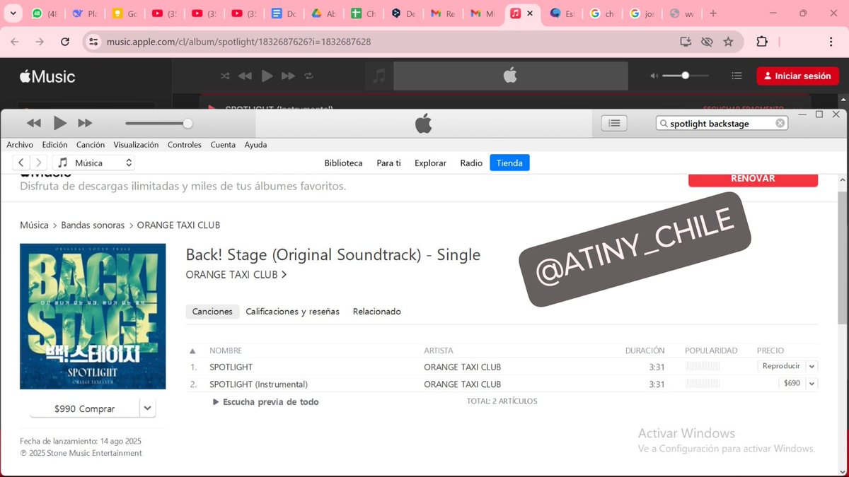 ATINY CHILE🧊🦷 (@atiny_chile) on Twitter photo Ya empezamos la compra masiva de “SPOTLIGHT” EN ITUNES 🎬🐶
Link canción
🔗music.apple.com/cl/album/spotl…
Usa los hashtags para compartir tu compra:
SPOTLIGHT ON YUNHO:
#Yunho2ndOst #Spotlight #윤
#ATEEZ #에이티즈 <a href="/ATEEZofficial/">ATEEZ(에이티즈)</a> 🫧 Ya empezamos la compra masiva de “SPOTLIGHT” EN ITUNES 🎬🐶
Link canción
🔗music.apple.com/cl/album/spotl…
Usa los hashtags para compartir tu compra:
SPOTLIGHT ON YUNHO:
#Yunho2ndOst #Spotlight #윤
#ATEEZ #에이티즈 <a href="/ATEEZofficial/">ATEEZ(에이티즈)</a> 🫧