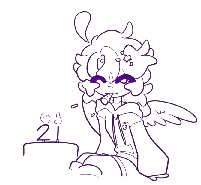 chxrrxys's tweet photo. Urm, so its my birthday 

#art #doodle #birthday #imsoold #21 #digitalart #ArtistOnTwitter https://t.co/DLJ0k3rFgS