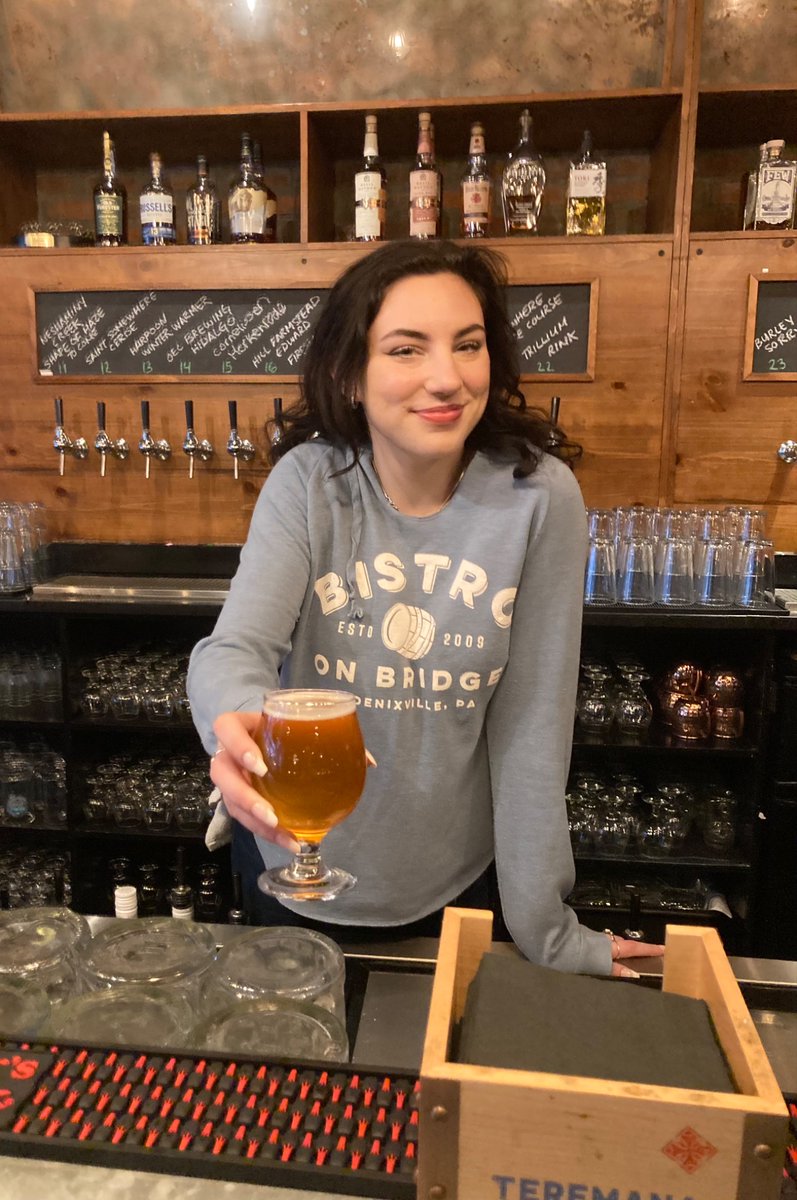 Have you heard? Our Herkenrode Vesper Abbey Tripel is back on Tap 15 <a href="/BistroonBridge/">Bistro on Bridge</a>! One of only 24 Certified Abbey beers, Vesper is a smooth, complex, and satisfying Belgian beer. 9% ABV 30 IBU. #authenticbeer #belgianbeer #craftbeer #abbeybeer