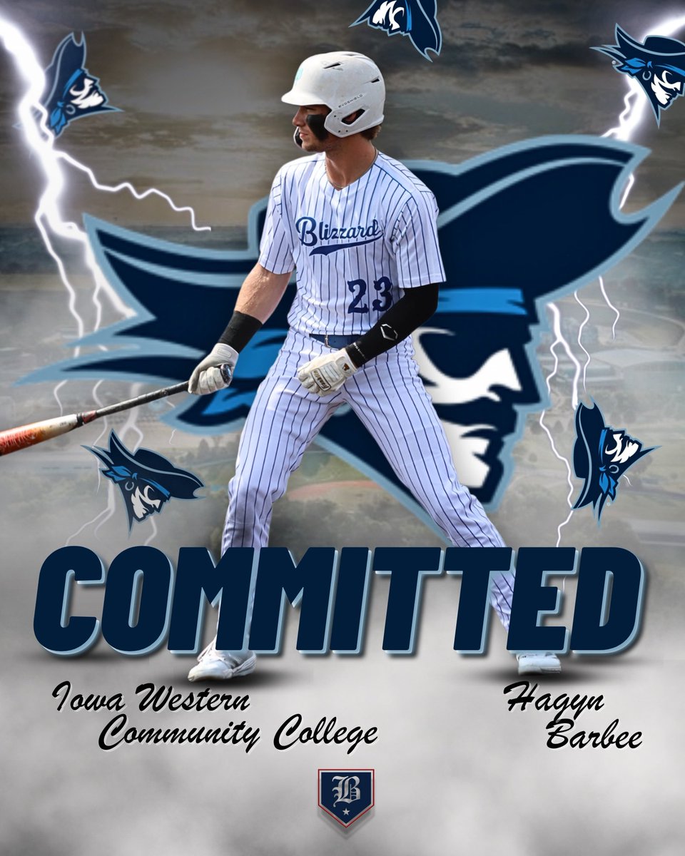 Blizzard Baseball (@blizzardbasebal) on Twitter photo 🚨Commitment Alert🚨
Congratulations to Hagyn Barbee on his commitment to <a href="/reiverbaseball/">Iowa Western Reivers Baseball</a>!
<a href="/Hagyn_Barbee/">Hagyn Barbee</a>
#BlueLove | #SailsUp | #JucoRoute 🚨Commitment Alert🚨
Congratulations to Hagyn Barbee on his commitment to <a href="/reiverbaseball/">Iowa Western Reivers Baseball</a>!
<a href="/Hagyn_Barbee/">Hagyn Barbee</a>
#BlueLove | #SailsUp | #JucoRoute