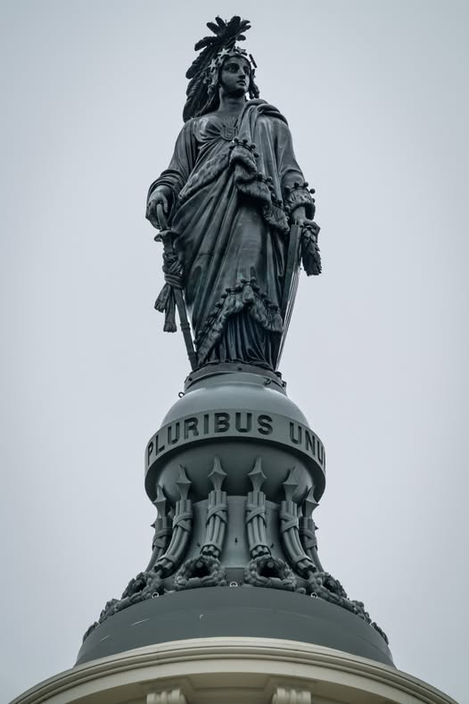“Thom Hartmann rightly points out that images of America's Goddess adorn the entrances to all of the major federal government buildings in Washington, D.C. She stands blindfolded, faithfully balancing the scales in front of the Department of Justice. She is the source of