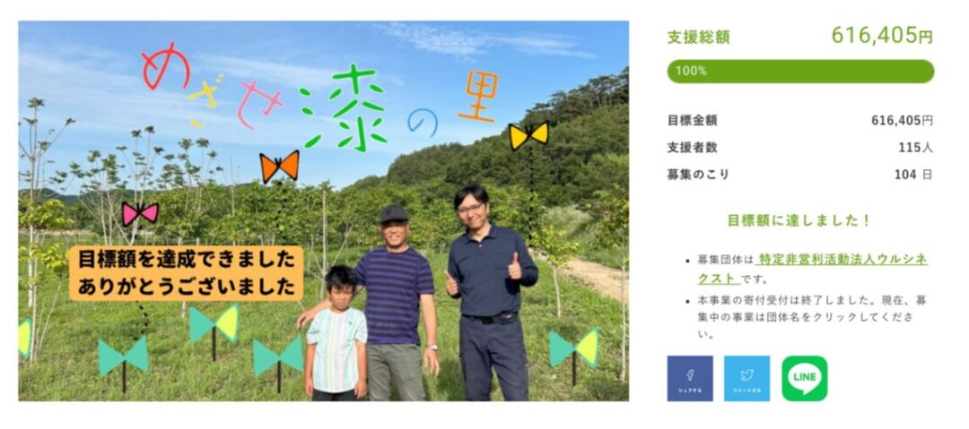 urushinext's tweet photo. 「お金をまわそう基金」第6期の目標金額を達成しました！ https://t.co/5gghwNBOeJ https://t.co/Wxe9a9GjAf