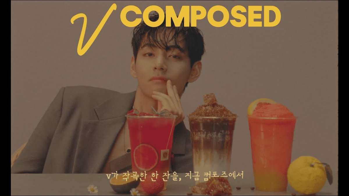 [250819] V x Compose Coffee

The way coffee should be, Compose Coffee
🔗 youtu.be/RzkfAlV0fEI (Full)
🔗 youtu.be/660x5RNzjag (15s A)
🔗 youtu.be/mZvFwbuSjZk (15s B)

A glass composed by V, V COMPOSED
🔗 youtu.be/4dU48eRa9-A (Full)
🔗 youtu.be/OXY7dAub9m4 (15s)