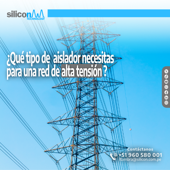 _silicontech's tweet image. ¿Alta tensión? ⚡
Los aisladores STLP, STSP y STGS de Silicon Technology garantizan resistencia, menor mantenimiento y máxima confiabilidad en climas exigentes.
📲 Asesórate con nuestros especialistas.
#SiliconTechnology #AltaTensión #AisladoresPoliméricos