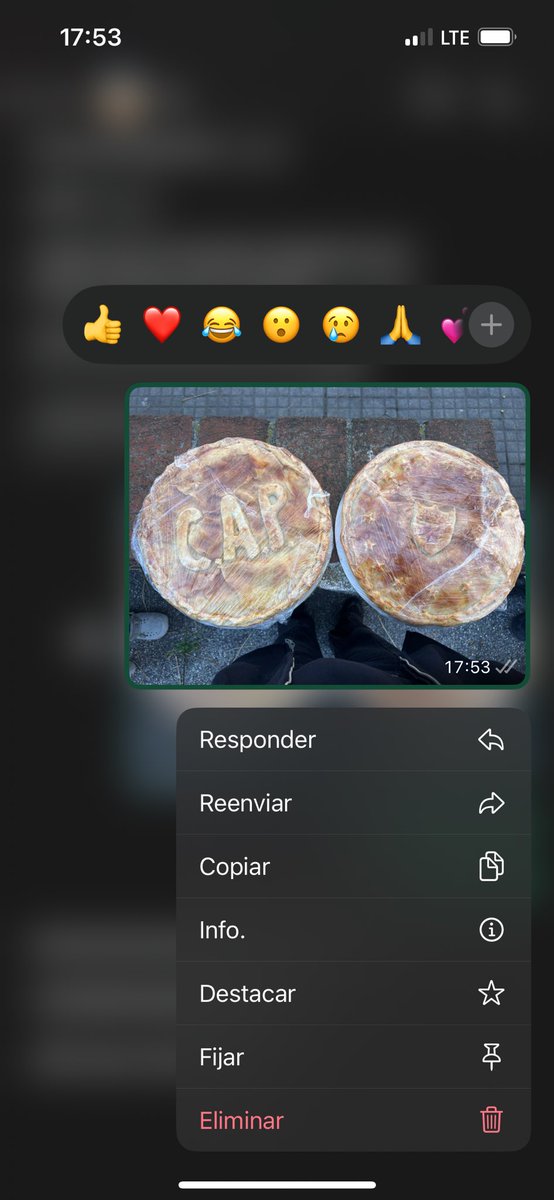le pedí a mi vieja que nos haga algo para comer  en el viaje