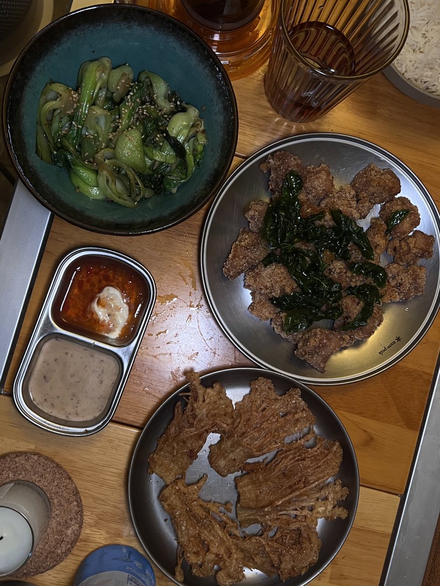 Made the craziest dinner just now