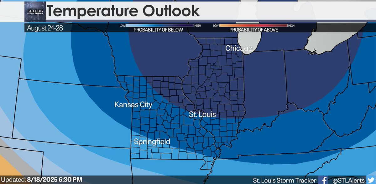 Unfortunately, the Heat Advisory we've been under the last few days has been extended until 8 p.m. Tuesday, but there is light at the end of the tunnel as we could be looking at below average temperatures across much of the region later this weekend into next week. 

The latest