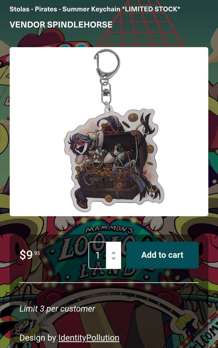 🔥🔪IdentityPollution🖋🔥{Sakuracon #2646} (@idpollution) on Twitter photo I got to draw these pirate charms for today's big @sharkrobotstore Helluva Boss pirate drop (1/2)! 🏴☠️
Working in a new style is always fun and I'm so honored <a href="/SpindleHorse/">SpindleHorse Toons</a> trusted me to take on this unique challenge!
#HelluvaBoss I got to draw these pirate charms for today's big @sharkrobotstore Helluva Boss pirate drop (1/2)! 🏴☠️
Working in a new style is always fun and I'm so honored <a href="/SpindleHorse/">SpindleHorse Toons</a> trusted me to take on this unique challenge!
#HelluvaBoss