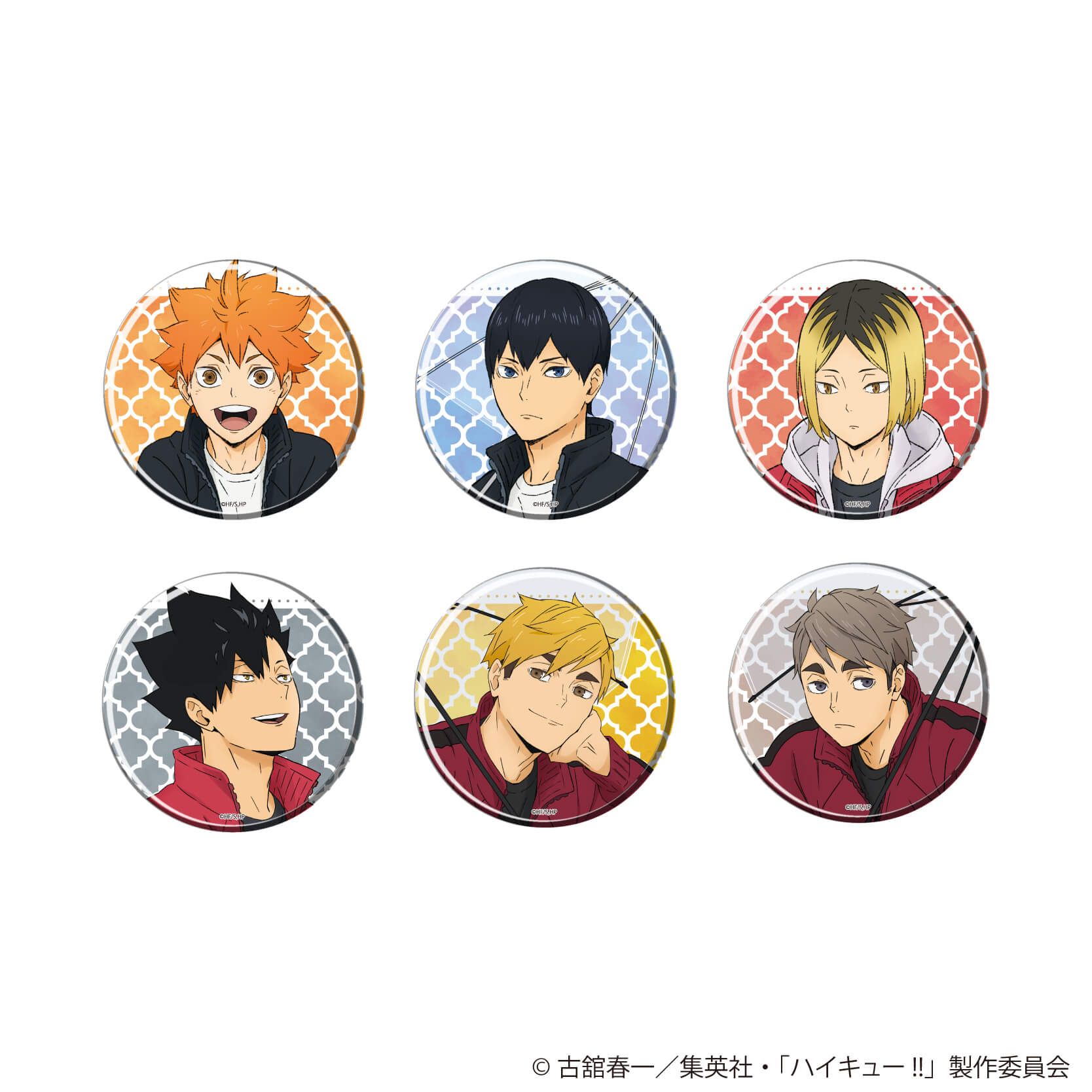 ハイキュー GIGO BIGホログラム缶バッジ 6種セット eeo Store online (イーオストアオンライン) on X: 