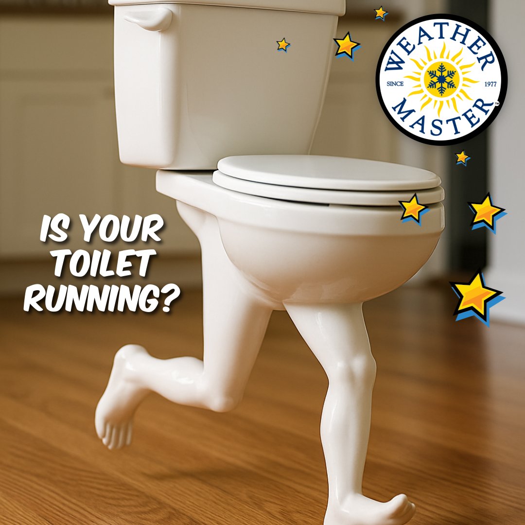A constantly running toilet wastes water and runs up your utility bill. It could be a faulty flapper, float, or fill valve, and we can fix it fast.

Don’t flush money down the drain. Call Weather Master at (919) 823-7758 for expert toilet repair.