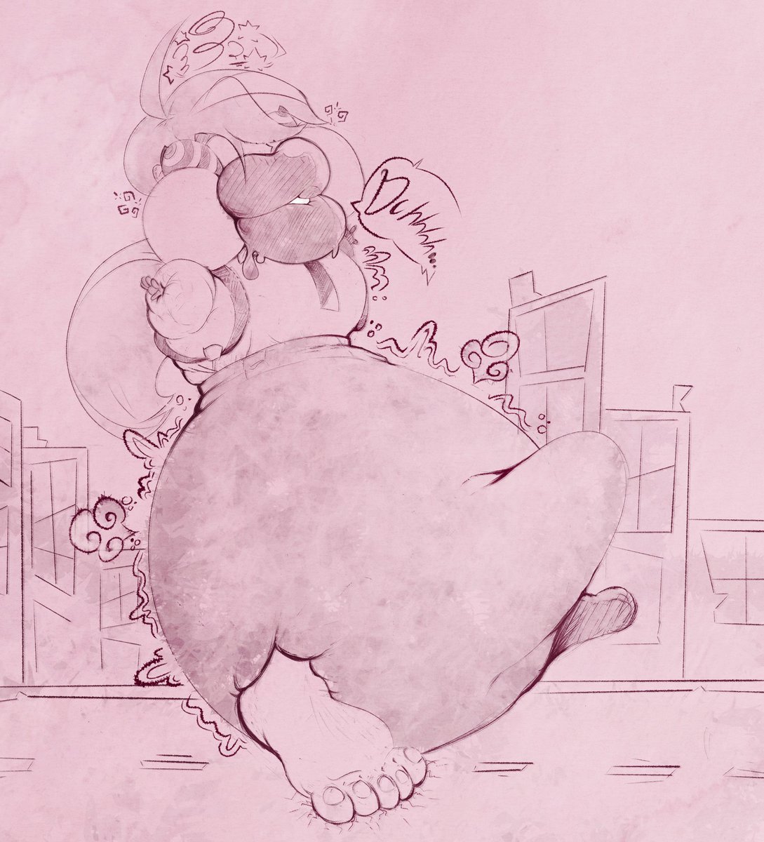 bigcityBIGR*KA!! 

Sketch c*mm for Ariane