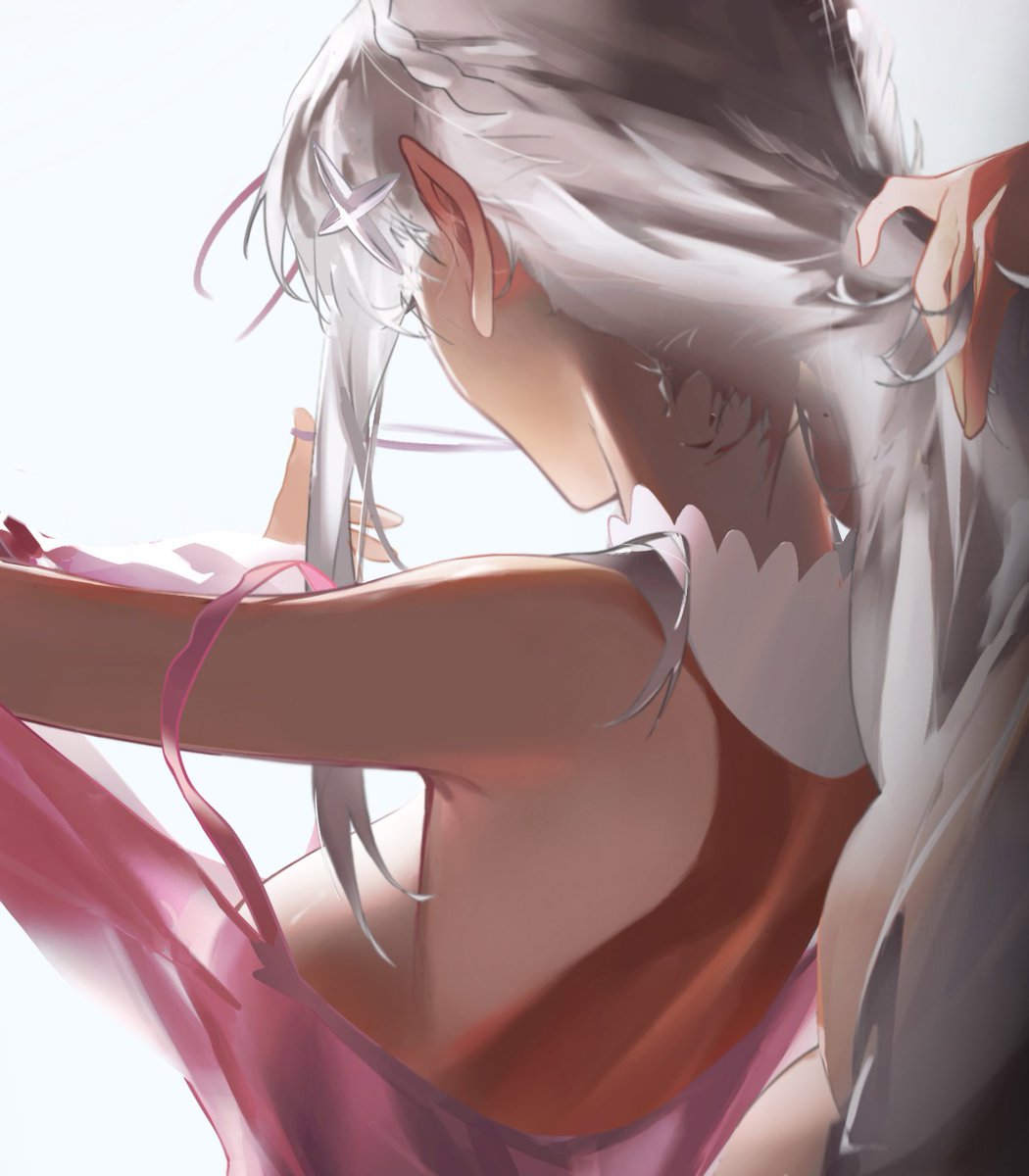 #エミリア #リゼロ waking up