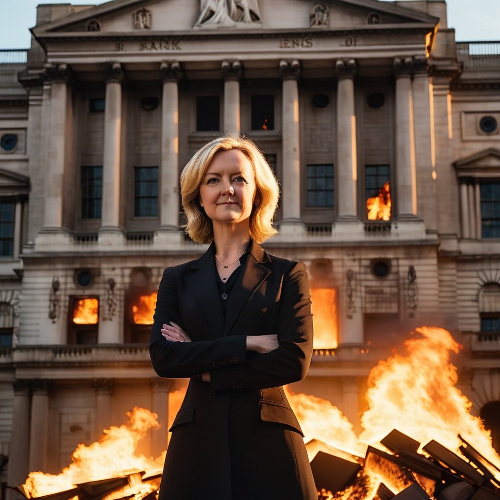 LloydLoarsGhost's tweet photo. @JamesMelville What short memories far-right loons have.  Reason enough to never let them near power again 

Johnson - lied to the queen, lied to parliament snd killed 200,000 people. Kicked out BY HIS IEN PARTY

Liz Truss. Crashed the economy and kicked out BY HER OWN PARTY  in just 42 days https://t.co/yIqQ96XZxp