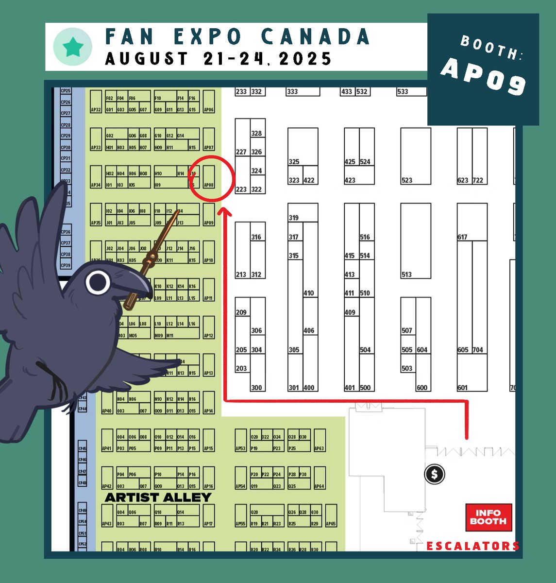 Air Canada strike or not, I WILL be in Toronto this weekend, dangit!! 😤

Hope to see my fan expo pals soon, and good luck to all my artist friends flying this week! 🤞😬🤞