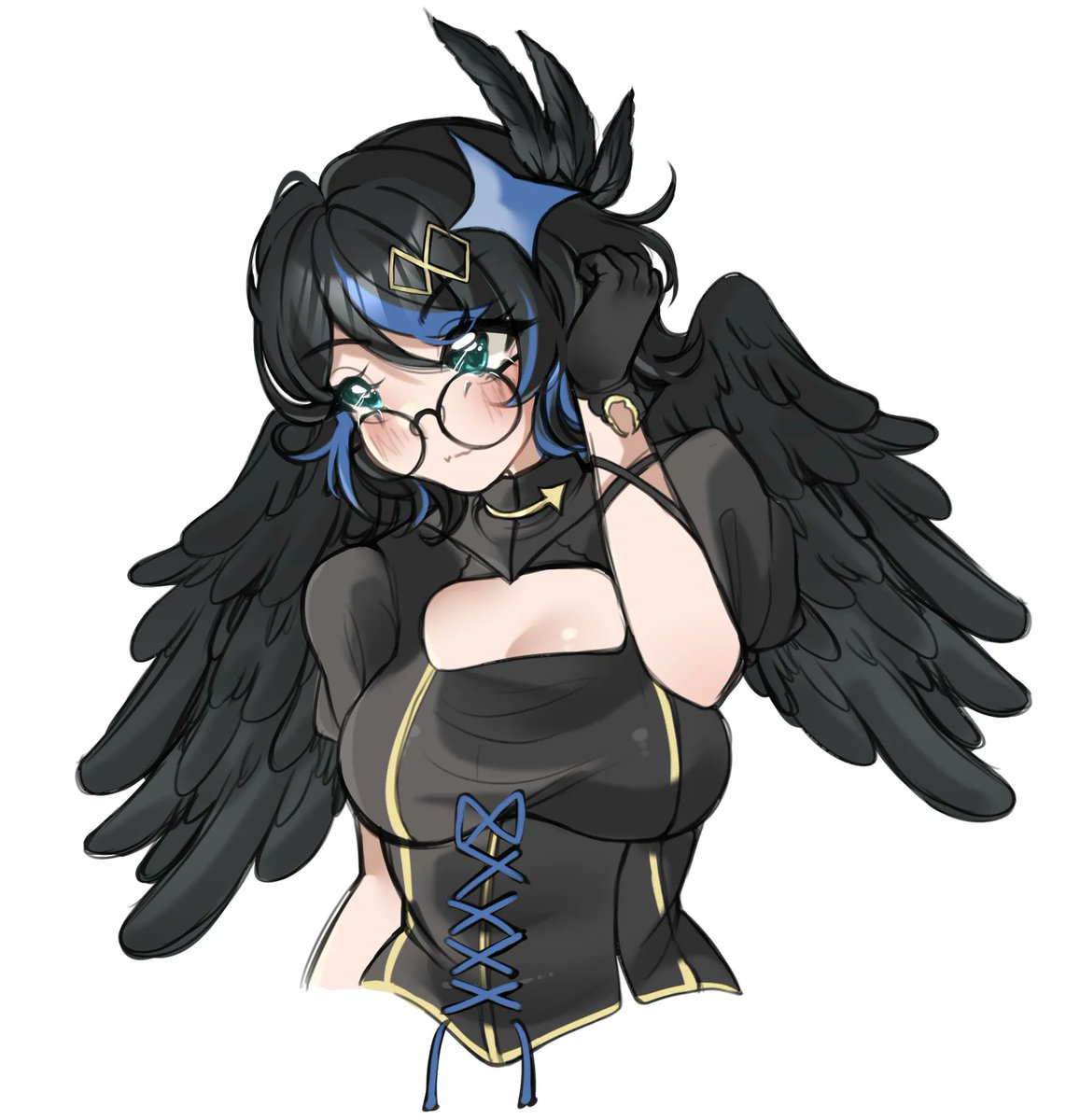 (HIATUS) | Morri 𓄿 Chronically Online Crow (@hikikomorrivt) on Twitter photo Goodnight fledgelings, sweet dreams~ 🐦⬛ I leave you with <a href="/irlfunko/">maxine ꩜ artist 𖹭.ᐟ</a>'s adorable rendition of Morri °^° 🪶🌒✨ Goodnight fledgelings, sweet dreams~ 🐦⬛ I leave you with <a href="/irlfunko/">maxine ꩜ artist 𖹭.ᐟ</a>'s adorable rendition of Morri °^° 🪶🌒✨