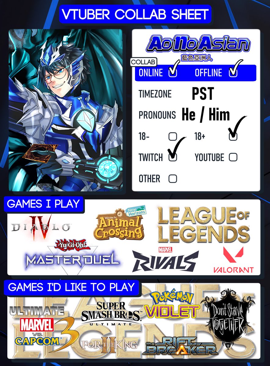 Ao no Asian 🐉 - (Mecha Dragoon VTuber) tweet media