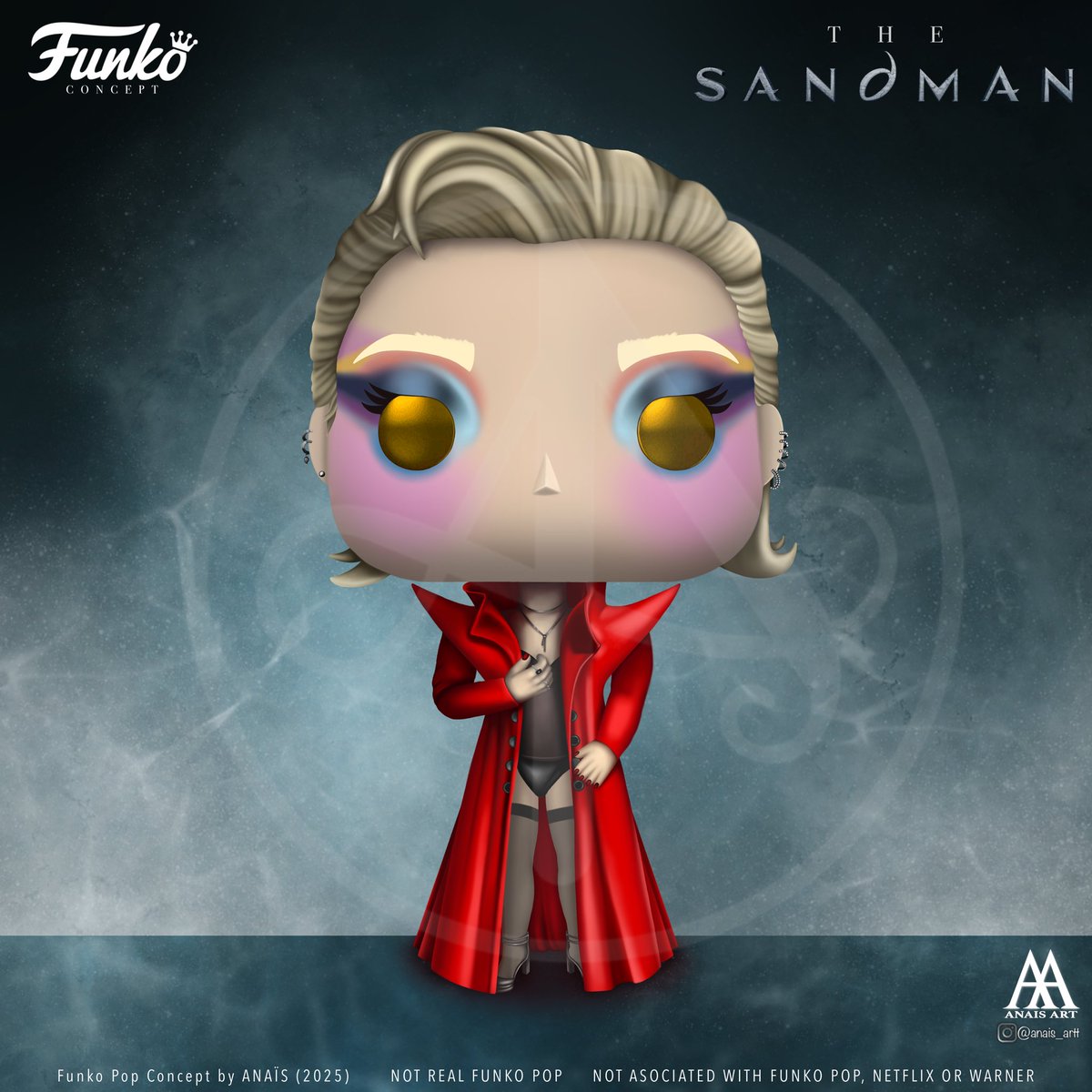 Anaïs Art (@anais_artt) on Twitter photo Desire of the Endless… Inspired by The Sandman!
This is my new Funko Pop Concept Series!
I hope you like it <a href="/MasonAPark/">Mason Alexander Park</a>
#TheSandman Desire of the Endless… Inspired by The Sandman!
This is my new Funko Pop Concept Series!
I hope you like it <a href="/MasonAPark/">Mason Alexander Park</a>
#TheSandman