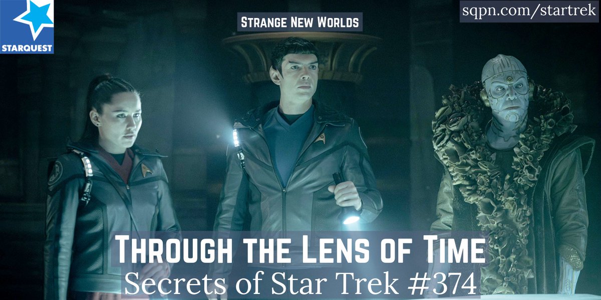 StarQuest Media (SQPN) (@sqpn) on Twitter photo Ancient evil. Reverse causality. Faith as forgotten tech? In Strange New Worlds “Through the Lens of Time,” the crew faces horror & asks: is good vs. evil real—or just relative? With <a href="/bettnet/">Domenico Bettinelli</a> <a href="/JimmyAkin3000/">Jimmy Akin</a> & Fr. Jason Tyler #StarTrek #StrangeNewWorlds Ancient evil. Reverse causality. Faith as forgotten tech? In Strange New Worlds “Through the Lens of Time,” the crew faces horror & asks: is good vs. evil real—or just relative? With <a href="/bettnet/">Domenico Bettinelli</a> <a href="/JimmyAkin3000/">Jimmy Akin</a> & Fr. Jason Tyler #StarTrek #StrangeNewWorlds