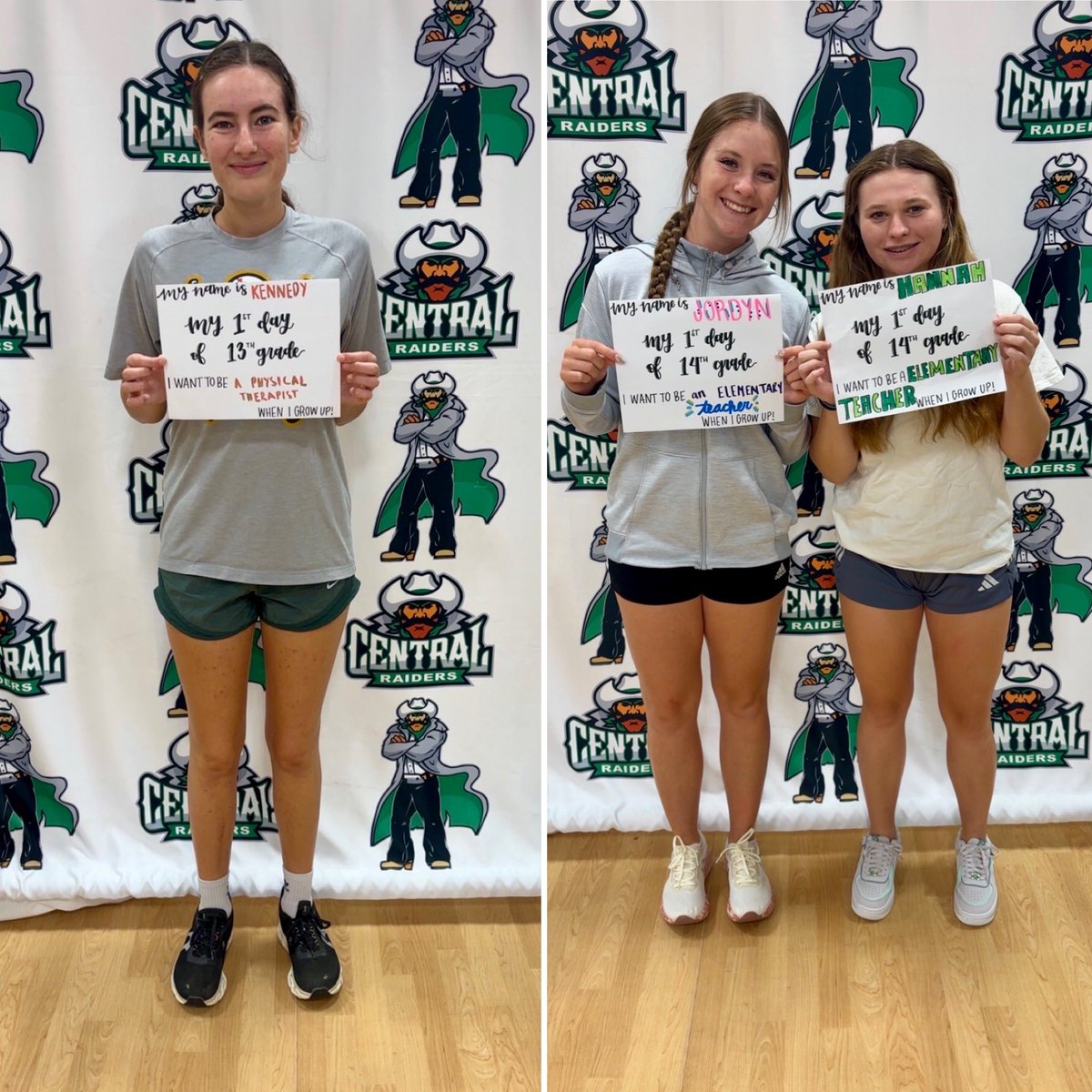 First day of school‼️ 

Let’s have a GREAT year, Raiders!