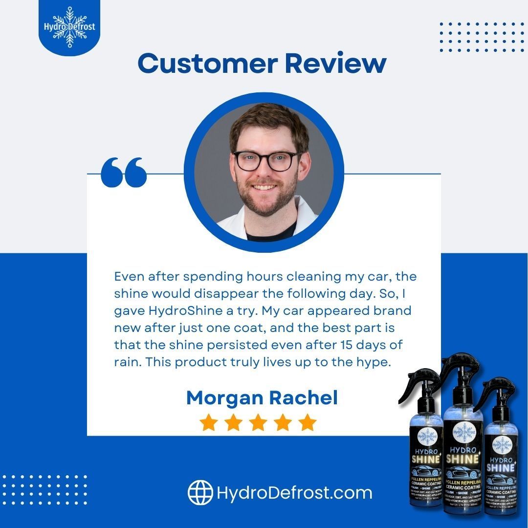 HydroDefrost's tweet photo. Your car deserves to remain immaculate come rain or shine. Deep gloss and long-lasting protection are what HydroShine promises. Are you prepared for a lasting shine?

Order now at https://t.co/5gIPvLly4G

#HydroDefrost #CarDetailing #CarCare #CarCleaning #AutoDetailing https://t.co/uHEOg2mBPa