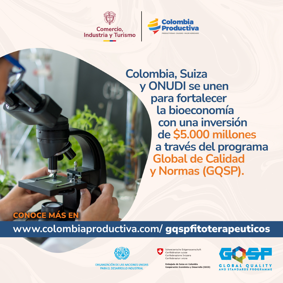 ¡Colombia avanza en la diversificación de sus exportaciones con productos fitoterapéuticos! 

Conoce cómo el programa #GQSPColombia, en línea con la #PolíticaDeReindustrialización, impulsa este sector clave. 🌿💼 

Visita: colombiaproductiva.com/gqspfitoterape… 

#ConDignidadCumplimos