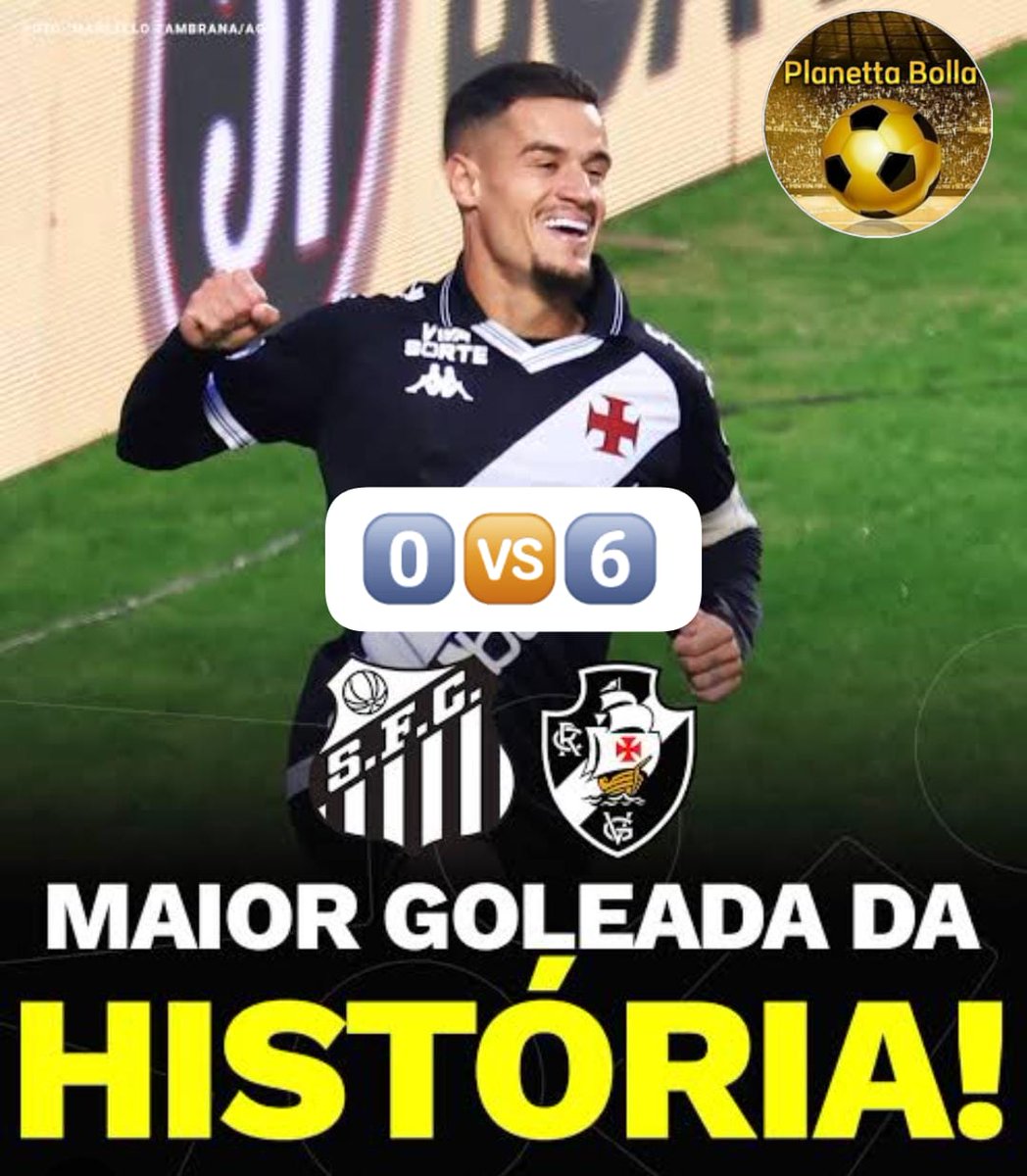 Planetta_Bolla's tweet photo. VAMOS AOS 6 VÍDEOS DOS GOLS DO VASCO SOBRE O SANTOS!!🔥⚡0️⃣🆚6️⃣ https://t.co/BAMuOyObIn