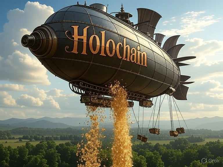 🚀Holochain's big pivot in 2025!Getting Ready for Delivery of Value! 🪙 Now delivering mutual-credit accounting via Unyt, Inc., focusing on HoloFuel V2 ($Hot) &amp; Domino for DePIN projects like Wi-Fi &amp; ISPs. Holochain 0.5 out, 0.6 in progress, plus Allograph network for hosting.