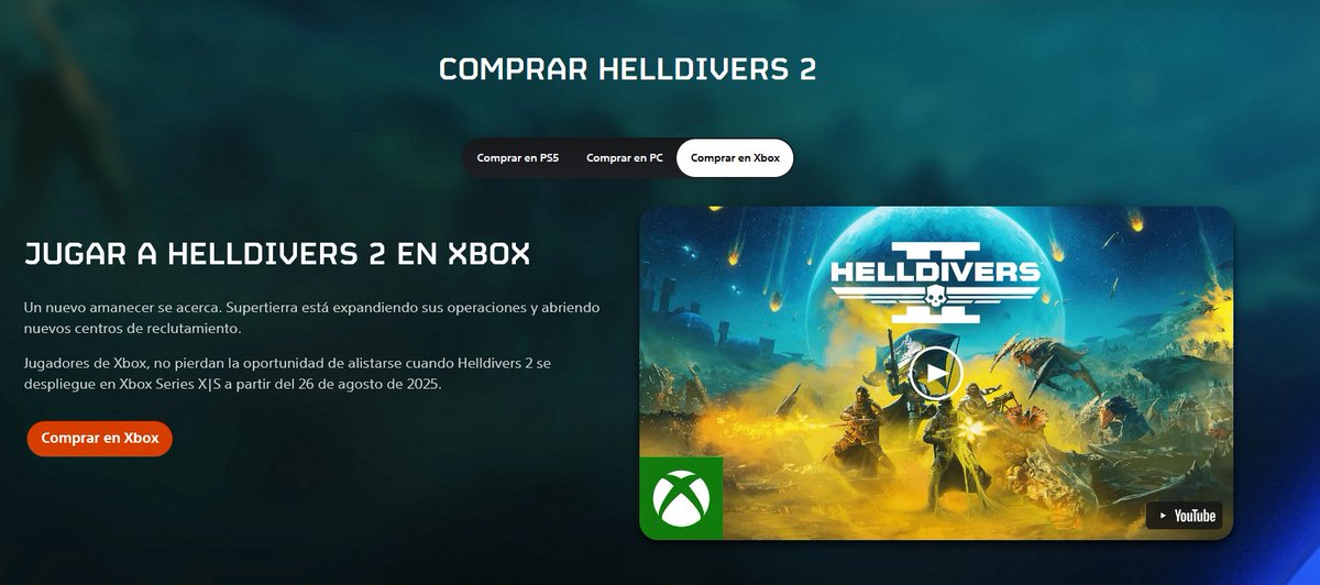 Sony acaba de crear un apartado especifico en la Playstation Store para vender sus juegos en Xbox.