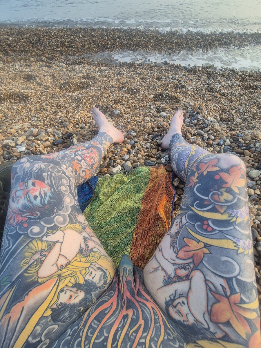 Making the most of the good weather 

#fullbodytattoo #cocktattoo #tattooedcock #penistattoo