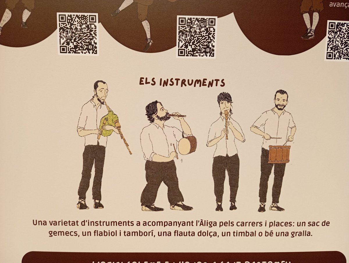 "Per mi l'Àliga va ser una innovació, per la colla actual ja ha esdevingut tradició" magnífica exposició que han muntat!