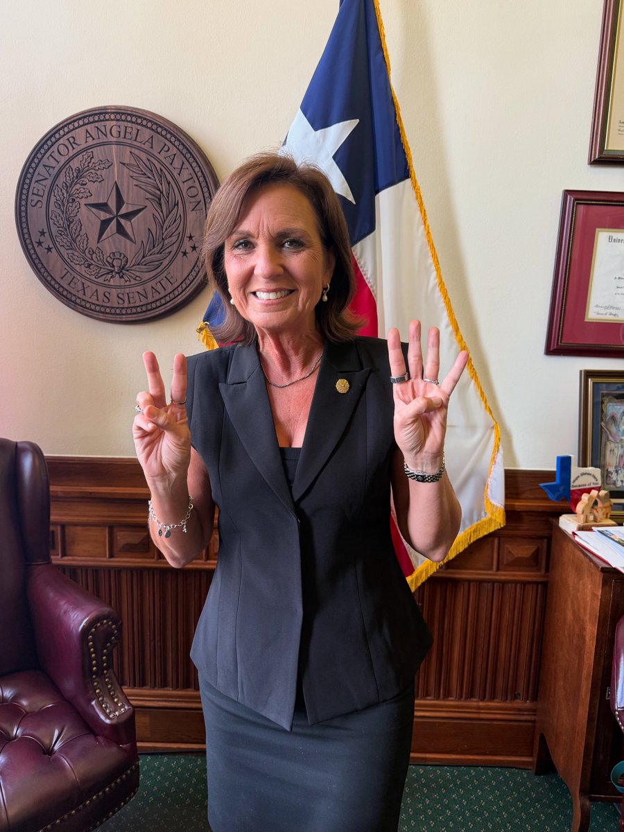 Senator Angela Paxton tweet media