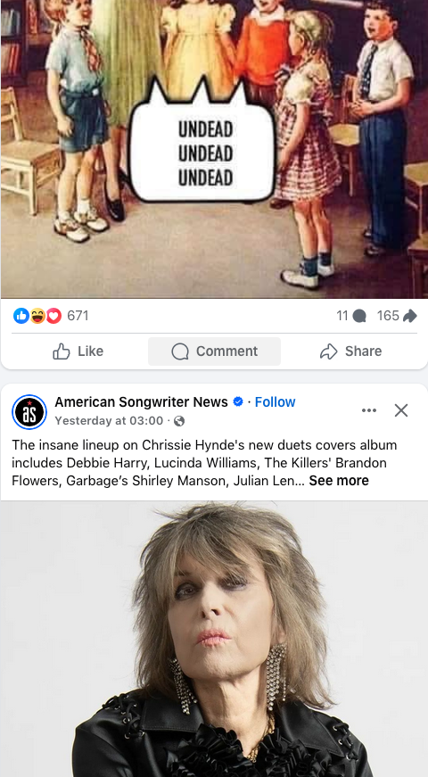 adjacent posts on my FB feed earlier today 😀