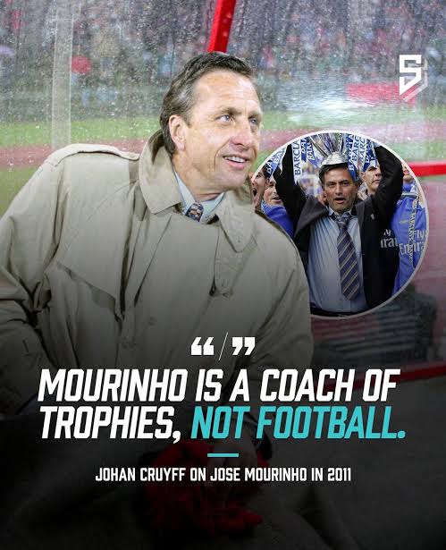 We need to talk about these "quotes" from cruyff, what does he mean by this? Isn't the coach's only job is to win trophies??? 😭😭😭😭